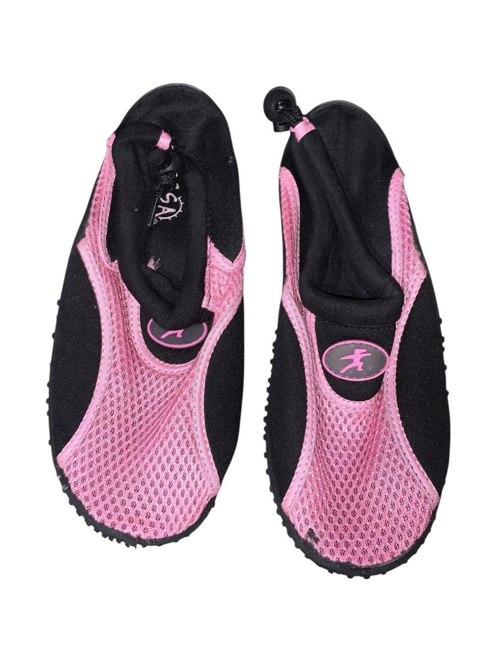 Ecsa Pink & Black Water Shoes Lightweight Swim Shoes Beach